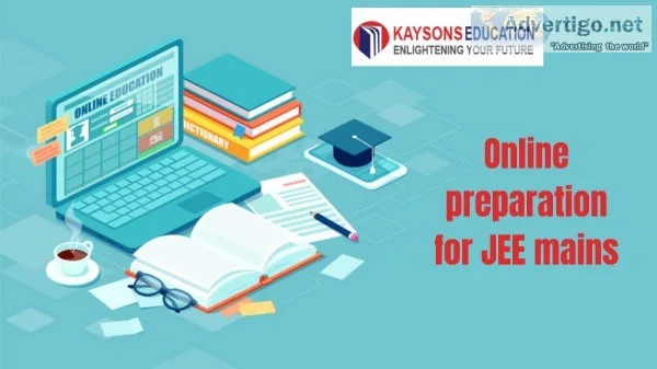 Online preparation for JEE mains