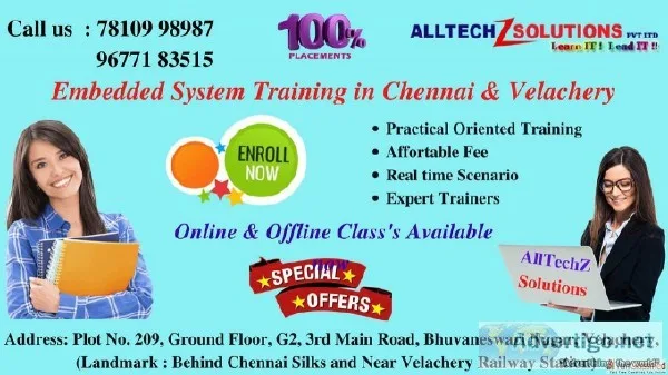 Embedded Training Institute in Chennai and Velachery