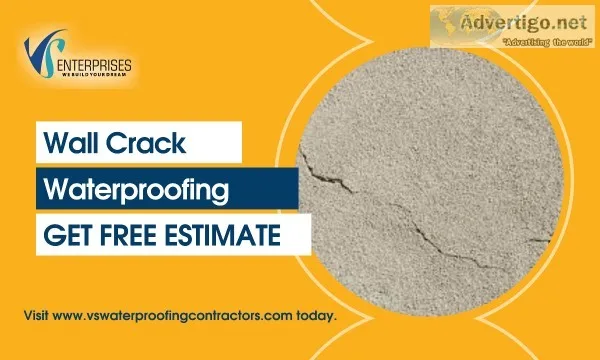 Wall Cracks Waterproofing Contractors