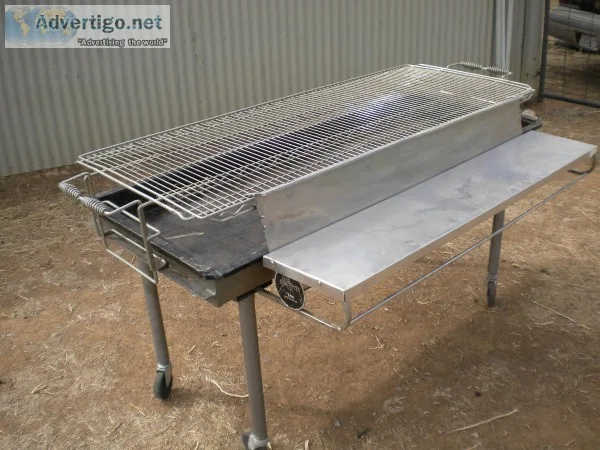 Charcoal Grill (24&quot X 60&quot) on Casters