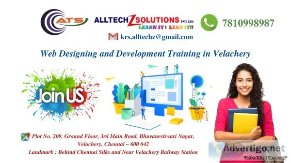 Web Designing Training Center in Chennai and Velachery