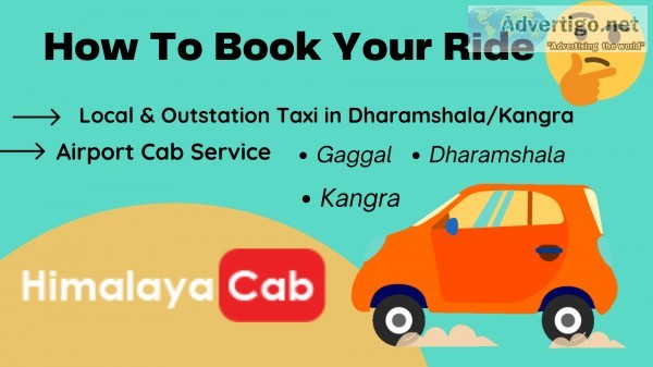Best Taxi services in Dharamshala/Kangra, Local & Outstation