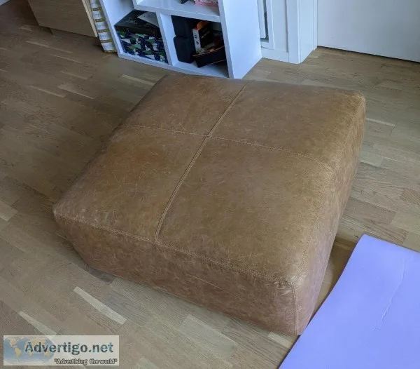 Leather Foot Stool