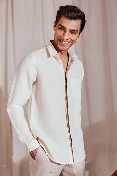 Order 100% Pure Casual Linen Shirt for Men