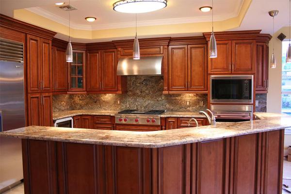 Glazed Maple Kitchen Cabinets to Transform the Kitchen