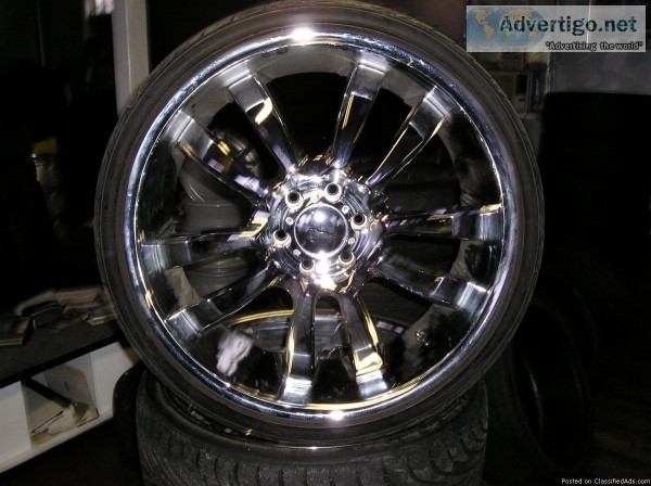 4 24 inch KMC wheels AND TIRES  atlanta (with shipping available