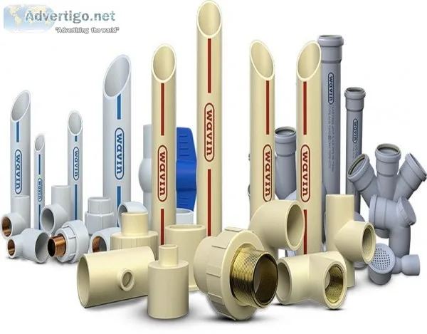 Choose PVC pipes for water supply from Wavin
