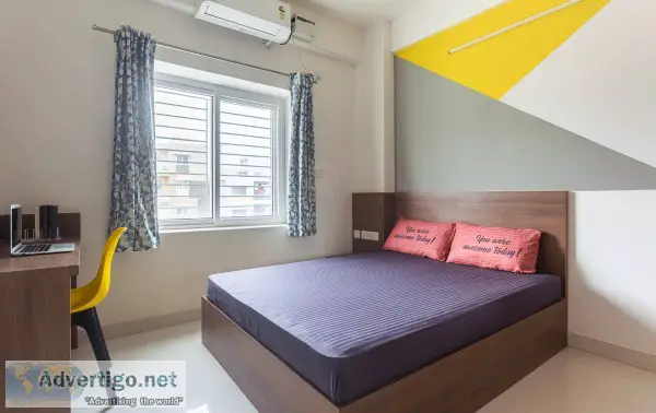 Coliving bangalore - luxury private and double sharing rooms