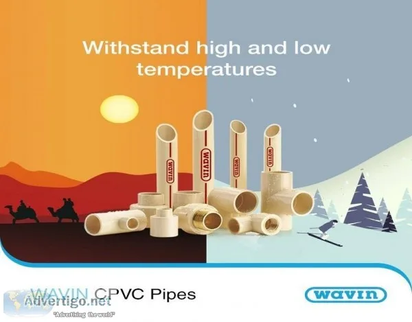 With the PVC connection pipe for water
