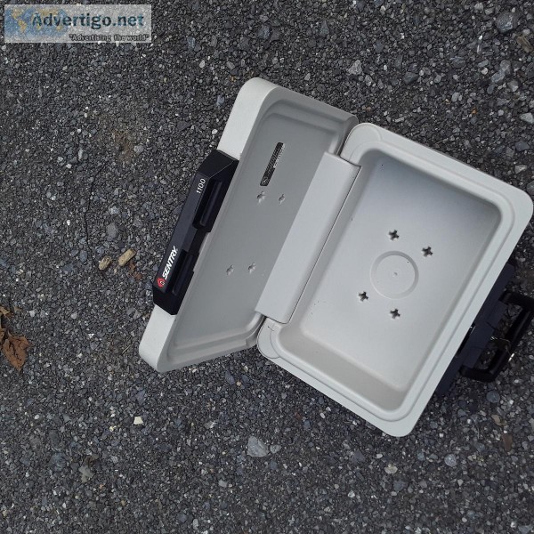 Sentry 1100 Fire proof lock box.