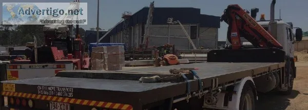 Small Crane Truck Hire  Otmtransport.com.au