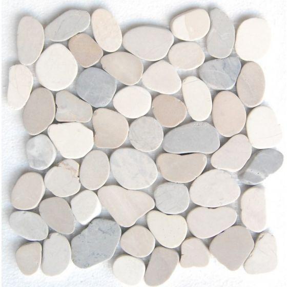 MULTICOLOR 12X12 INTERLOCKING NATURAL PEBBLE FLOOR TILE PRICE
