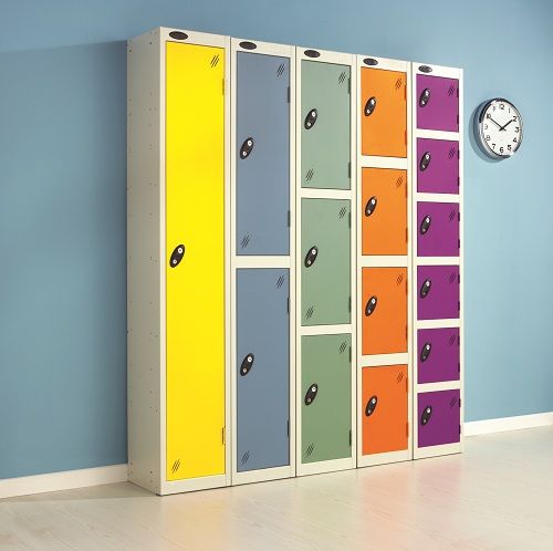 Colour range one door locker