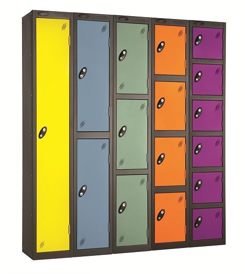 Colour range one door locker