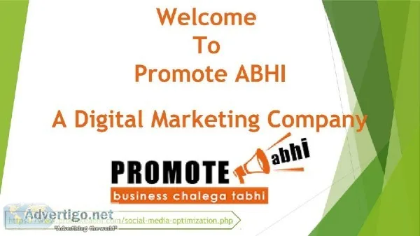Social Media Optimization Company In India