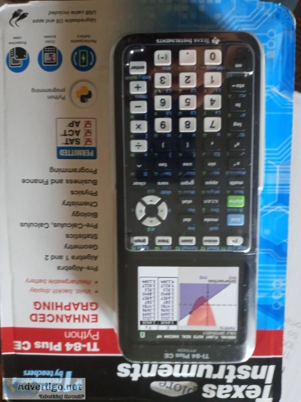 Brand New TI-84 PLUS CE PYTHON GRAPHING CALCULATOR