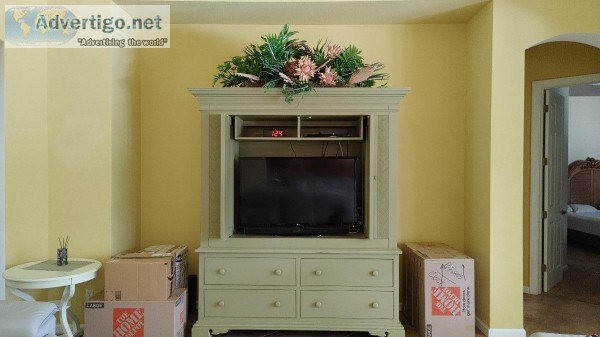 Entertainment center by Martha Stewart