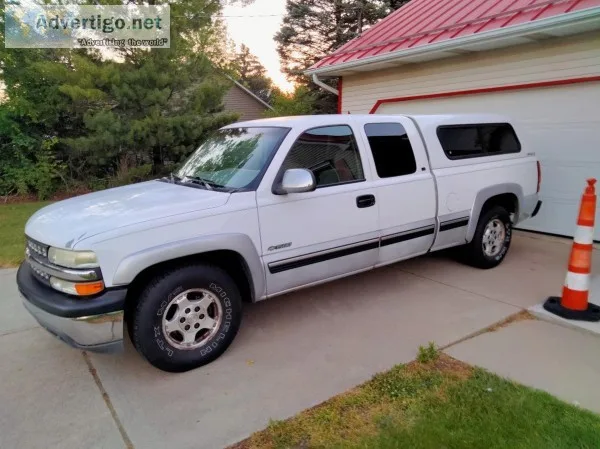 NICE 1999 CHEVROLET SILVERADO WITH EXTENDED CAB