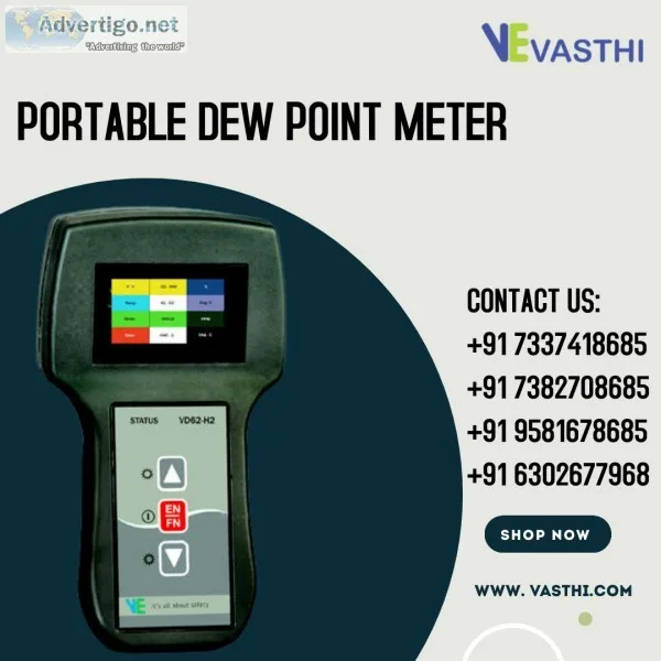 Portable dew point meter