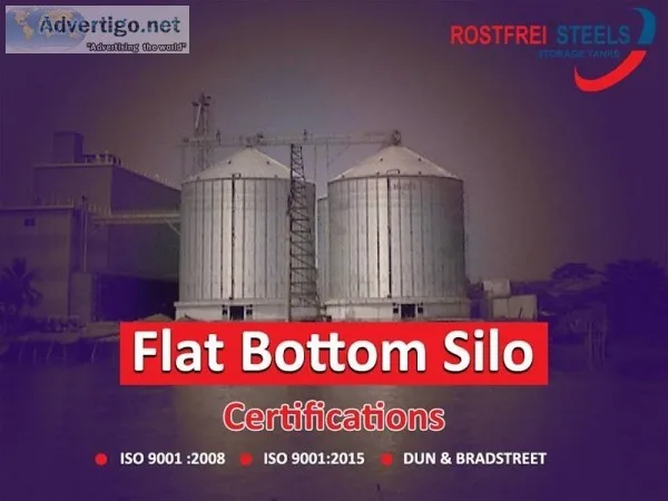 Flat Bottom Silo - Grain Storage Silo - Rostfrei Steels