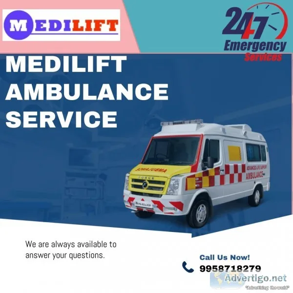 Get India&rsquos Best Medilift Ambulance Service from Camac Stre