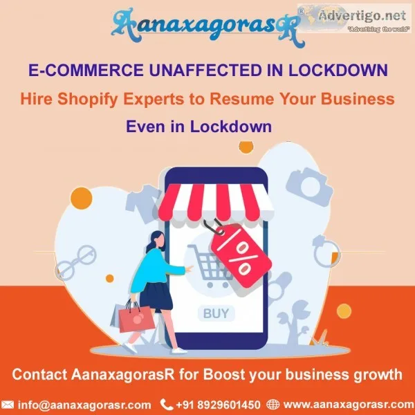 Take your shopping store online - ecommerce website development