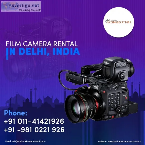 Film Camera Rental In Delhi