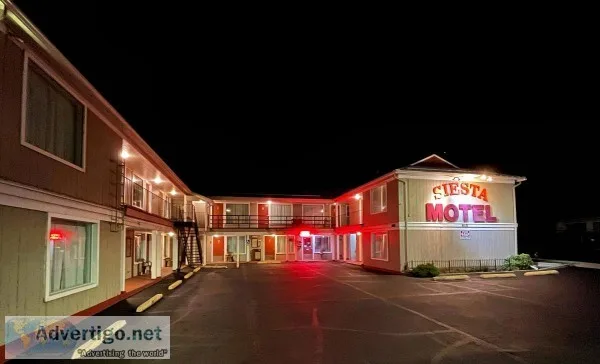 Motel Apartments Elderly Care Strip Mall