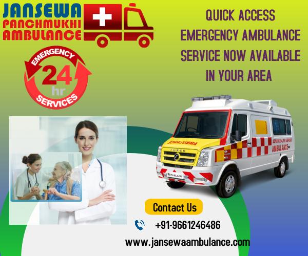 Cardiac Ambulance Service in Dhanbad Jharkhand by Jansewa