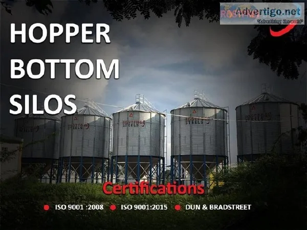 Hopper Bottom Silos  Grain Silo  Storage Silo - Rostfrei Steels