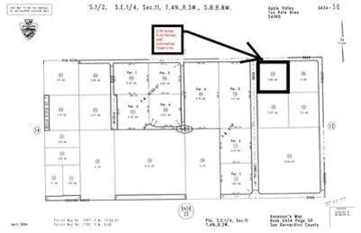2.06 Acres. Apple Valley CA 9207