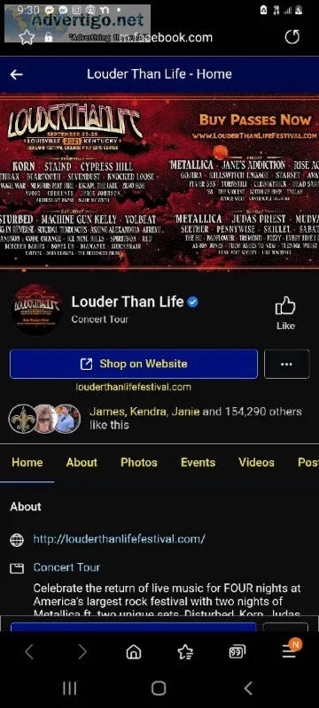 Louder then life