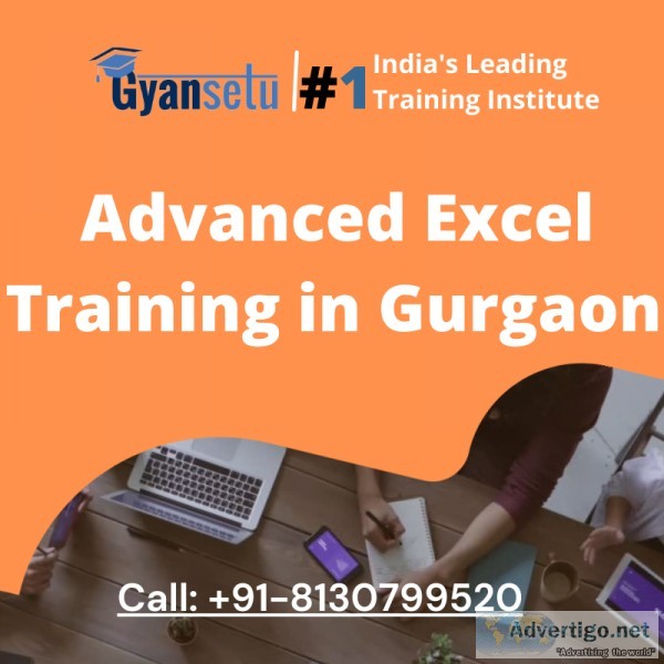 Advance excel courses in gurgaon