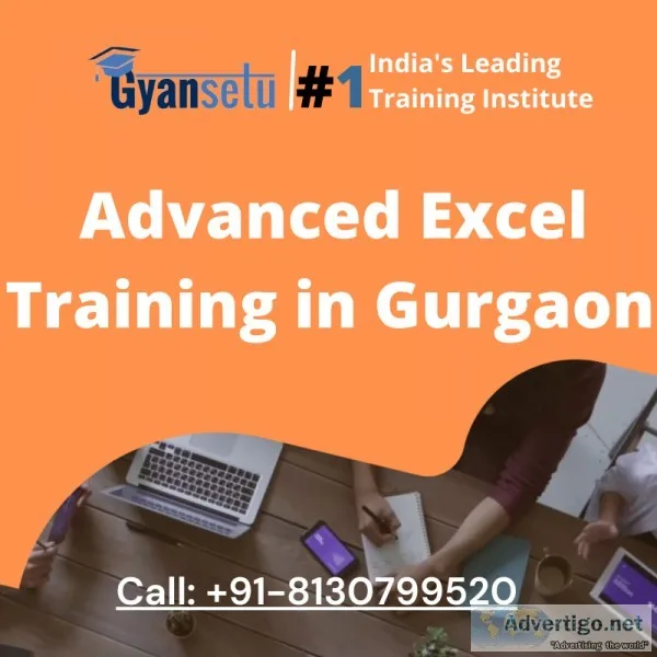 Advance excel courses in gurgaon