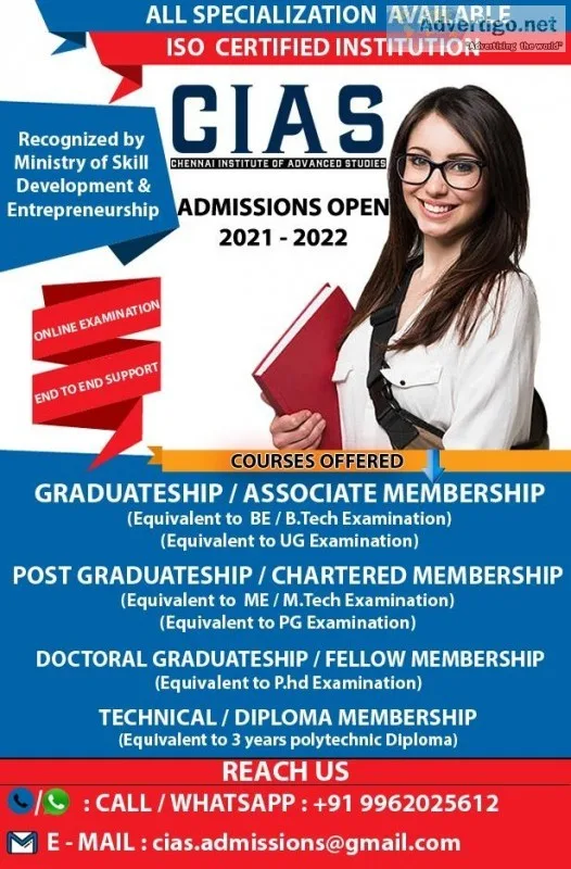 ADMISSIONS GOING FOR  VOCATIONAL TRAINING COURSES CALL 996202561