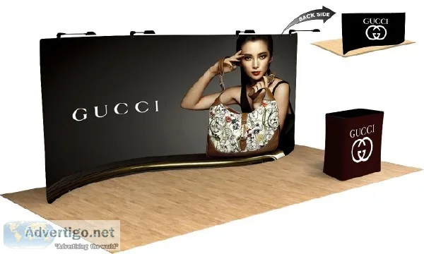 Trade Show Display Booths  Step and Repeat Backdrop  Canada
