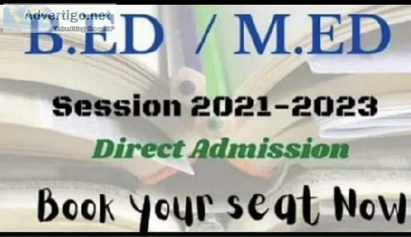 Direct Admission jbt M.ed  B.ed