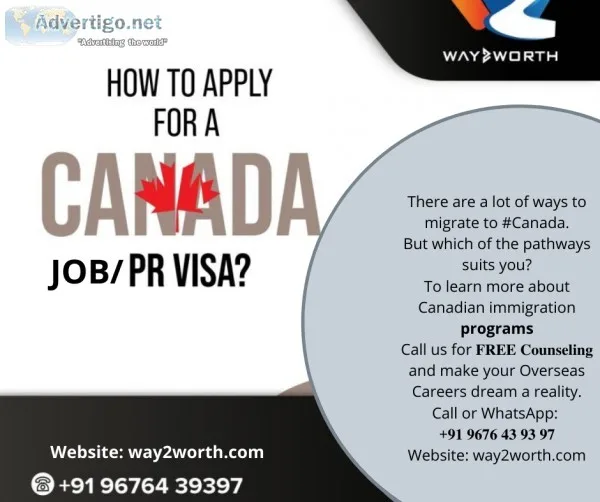 Canada job consultancy in hyderabad