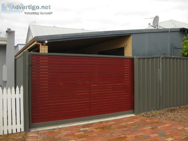 Aluminium Slat Fencing and Gates Installation in Perth  Elite Ga