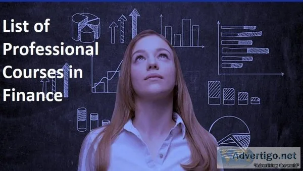 List of Professional Courses in Finance