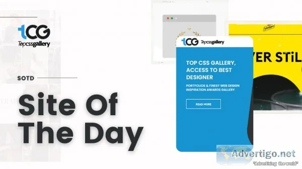 Top web design award: site of the day