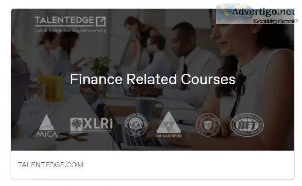 Finance Related Courses