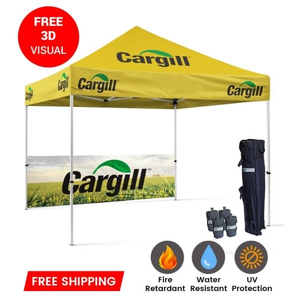 3D Custom Printed Canopy  Starline Tents  USA