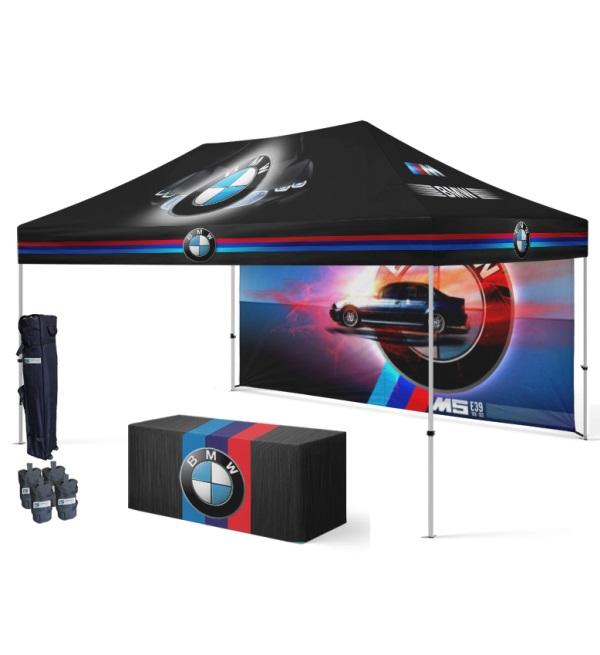 Printed Canopy Tents  100% Customizable Top and Walls  USA