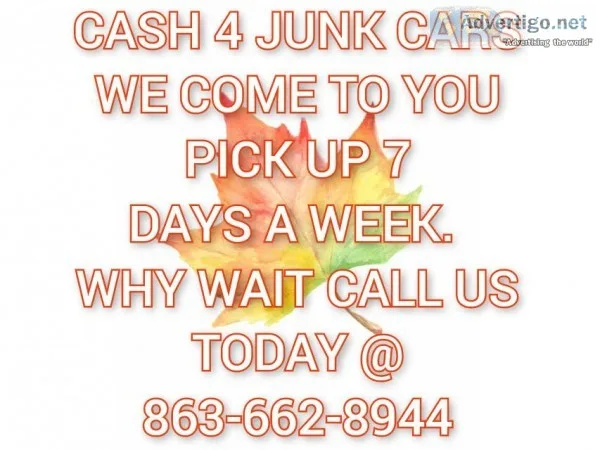 We Buy Junk Cars