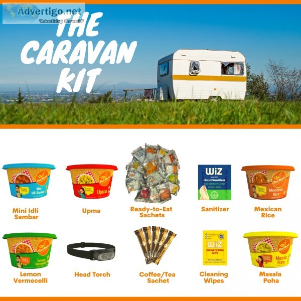 Caravan kit | best travel meals | desi mealz