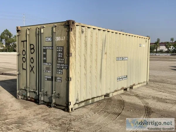 20  CARGO CONTAINER WTOOL BOXES 30401215
