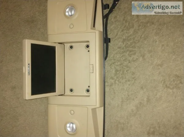 08-2012 Buick enclave rear flip down screen