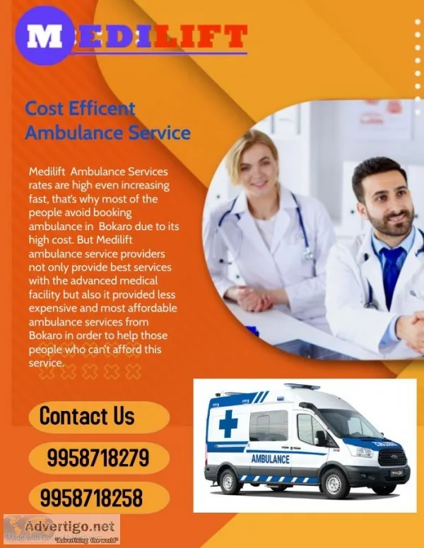 Get Reasonable Ambulance Service in Kasba by Medilift