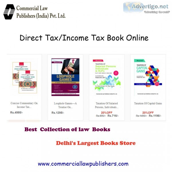 Buy direct tax/ income tax books online at best prices